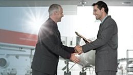 Saludos en el entorno laboral