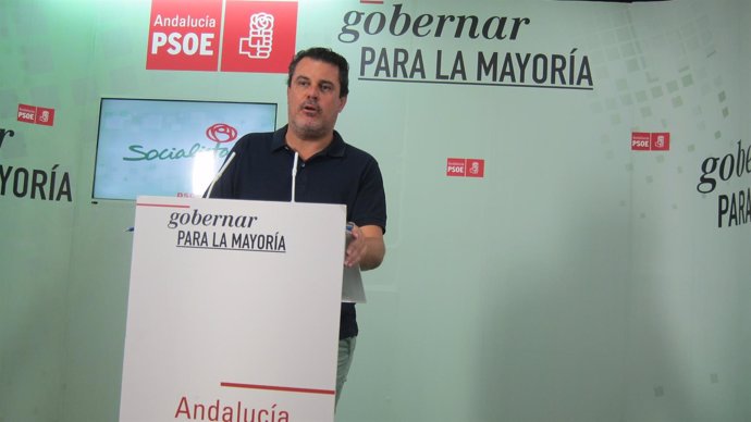 El secretario de organización del PSOE de Huelva, Jesús Ferrera.