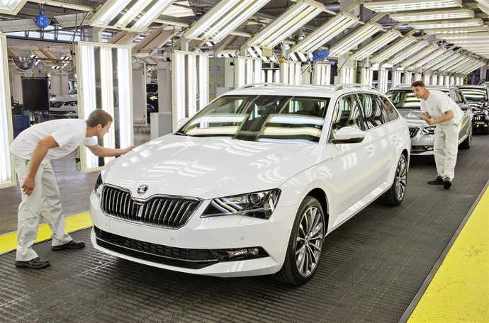 Inicio de producción del Skoda Superb Combi