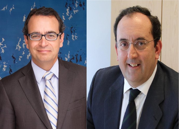 De izquierda a derecha, Enric Rovira y Ramón de la Riva.