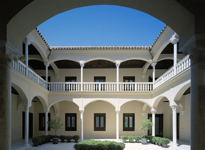 Patio del Museo Picasso Málaga (MPM). 
