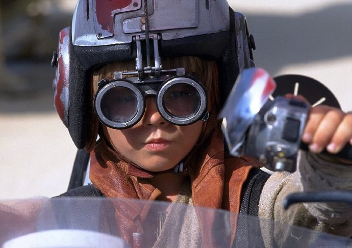 Anakin Skywalker en 'Star Wars Episodio I: La amenaza fantasma'