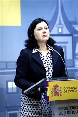 La comisaria europea de Justicia, Vera Jourova