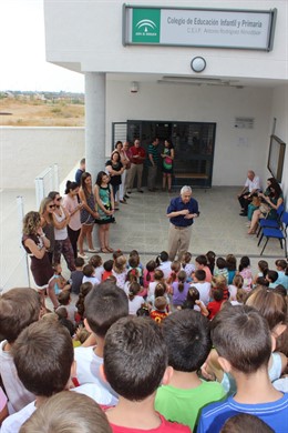 El colegio de El Polvorón comienza su andadura este año. 