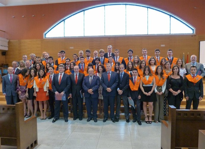 Alumnos del máster en banca