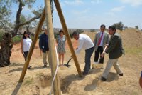 Arrancan las obras del nuevo parque Olivar del Zaudín