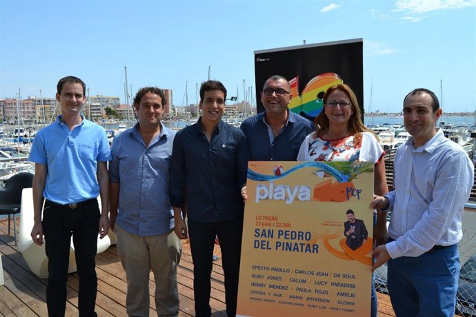 Lo Pagán acoge de nuevo el evento musical Playa 40 Pop el próximo 23 de julio 