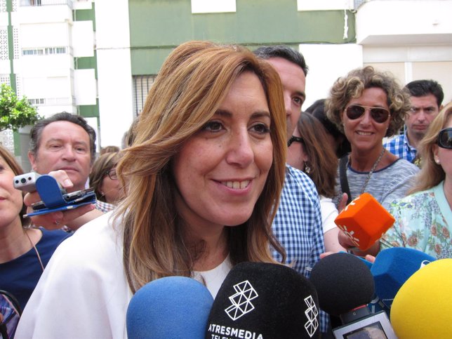 Susana Díaz, presidenta de la Junta de Andalucía en funciones