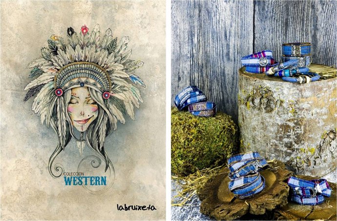 Las pulseras de la colección 'Western' de Labruxieta