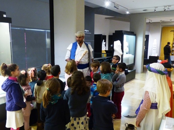 Uno de los talleres celebrados el pasado año en el Museo Arqueológico
