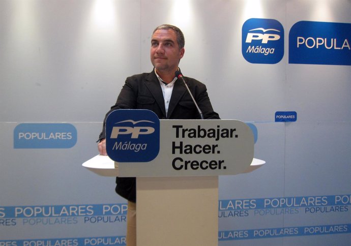 Elías Bendodo, presidente del PP de Málaga