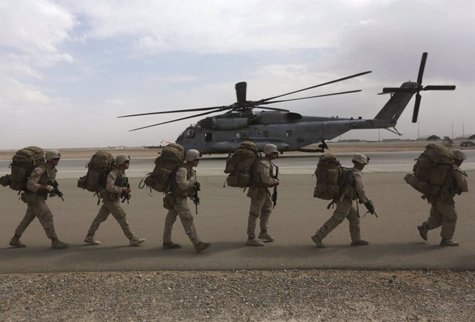 Soldados de EEUU en Afganistán 