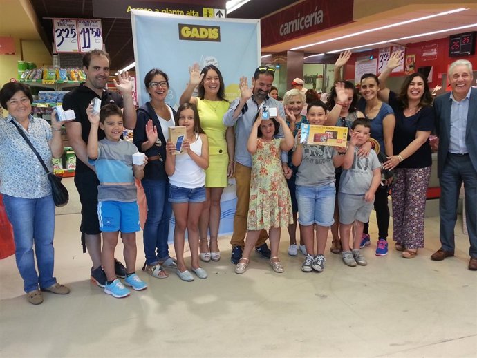 Gadisa entrega premios a escolares en A Coruña.