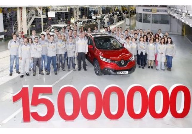 Vehículo 15 millones de Renault en España