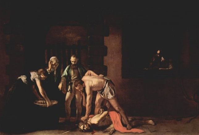 Decapitación de San Juan Bautista de Caravaggio