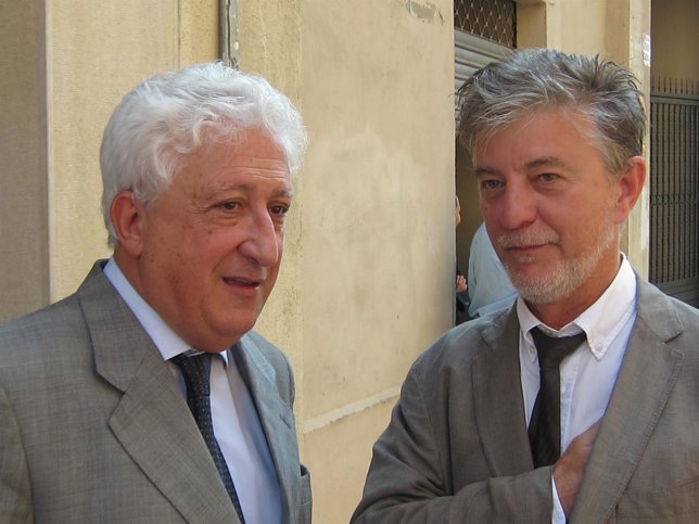 El Justicia de Aragón y el alcalde de Zaragoza, Pedro Santisteve