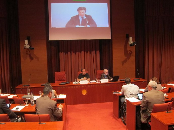 Rafael Gascó, consejero delegado de Andbank España, en el Parlament