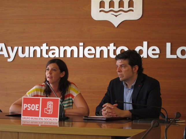Maria Marrodán y Kilian Cruz, concejales PSOE