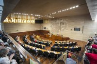 La novena legislatura arranca con Blanca Martín como presidenta de la Asamblea