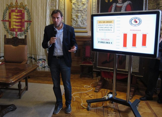 El alcalde de Valladolid, Óscar Puente