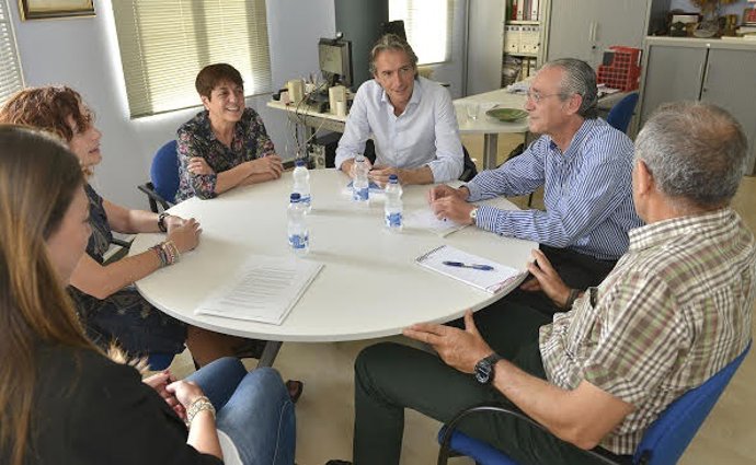 Reunión equipo de Gobierno de Santander con UGT