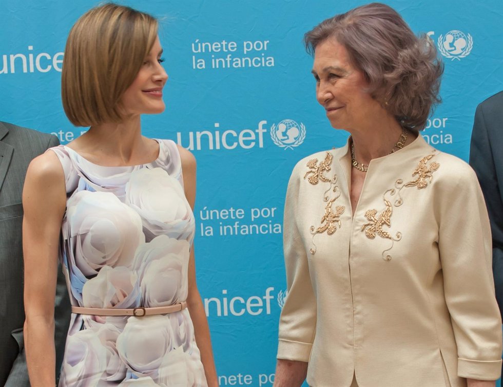 REINA LETIZIA CON REINA SOFIA