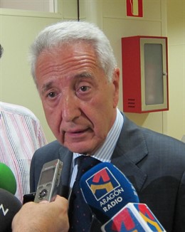 El consejero de Agricultura, Ganadería y Medio Ambiente de Aragón, Modesto Lobón