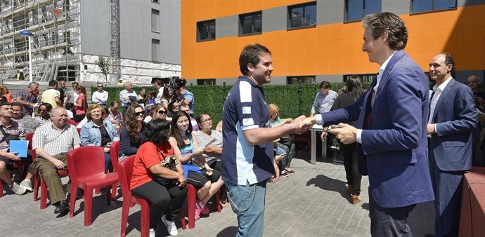 Entrega de las llaves de las 41 VPO de La Albericia