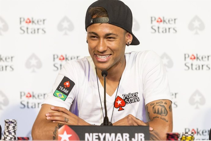 Neymar Junior, imagen de PokerStars