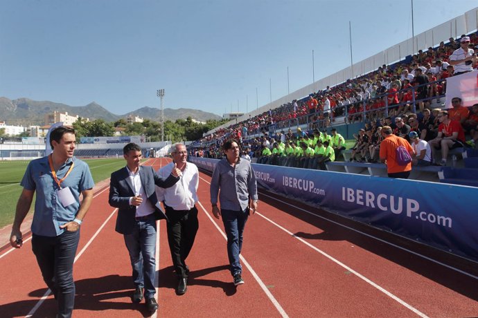 Ibercup marbella josé bernal inauguración económico turismo fútbol