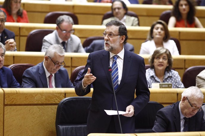 Mariano Rajoy en el Senado