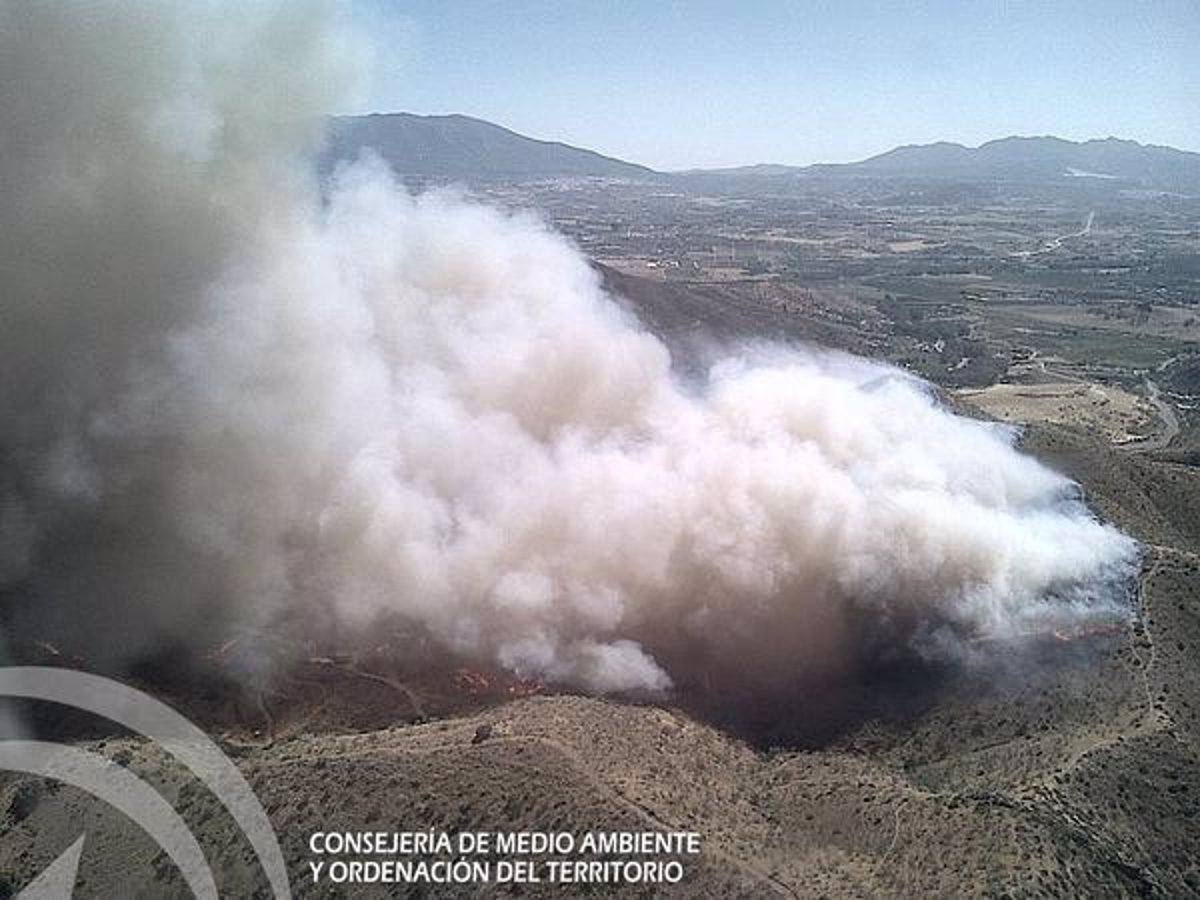 Controlado El Incendio Que Obligó A Desalojar Viviendas En Pizarra 6130