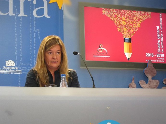 La concejal de Cultura de Salamanca