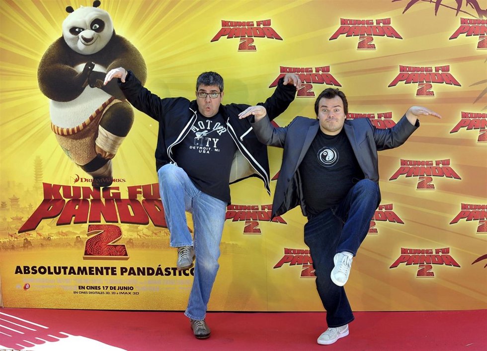 Florentino Fernández y Jack Black