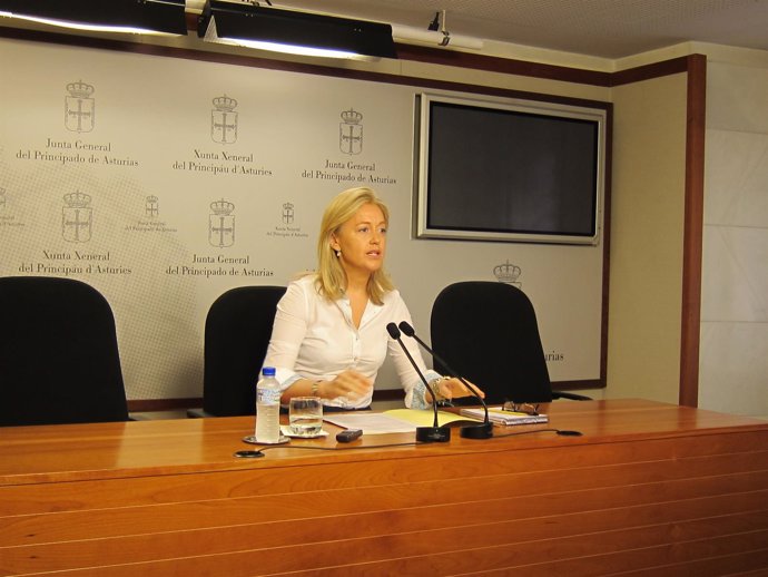 Cristina Coto, presidenta de Foro Asturias y diputada de la Junta General