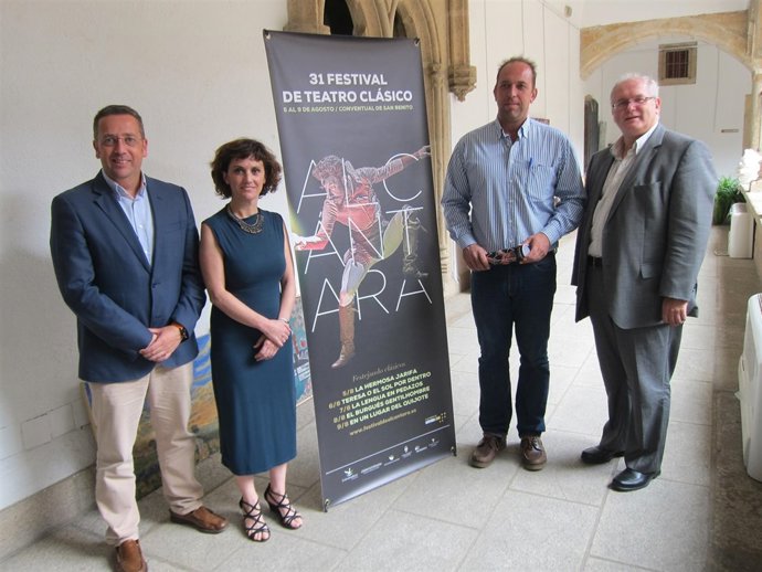Presentación del 31 Festival de Teatro de Alcántara (Cáceres)