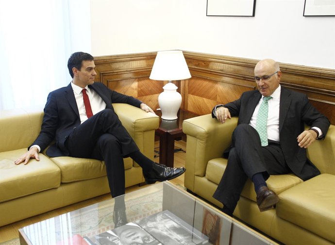 Pedro Sánchez y Josep Antoni Duran i Lleida