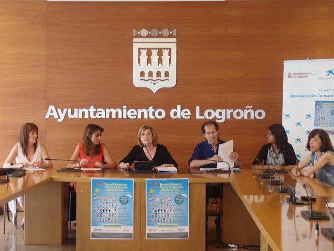 Los miembros de la Escuela Abierta de Verano