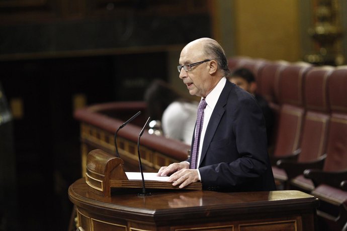 Cristóbal Montoro en el Congreso