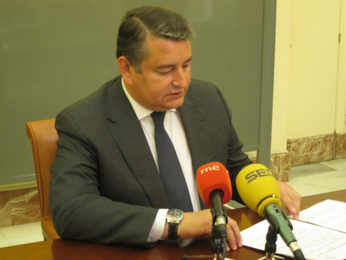 El delegado del Gobierno en Andalucía, Antonio Sanz