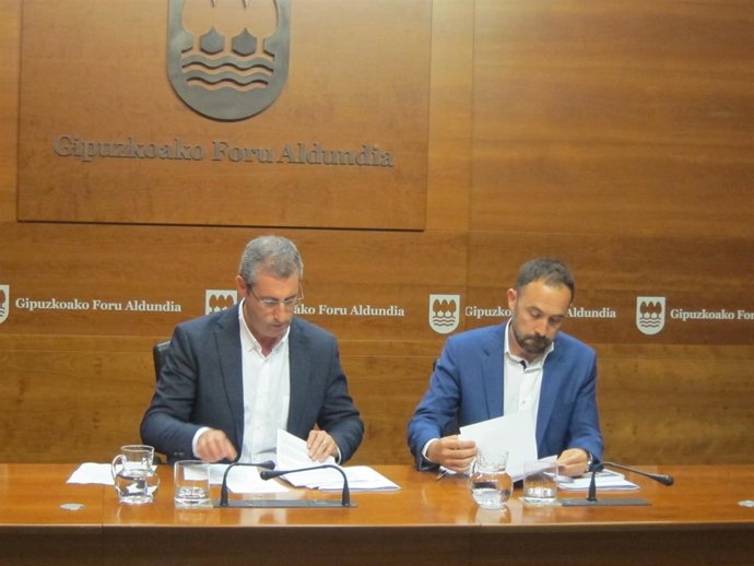 Markel Olano y Denis Itxaso. 