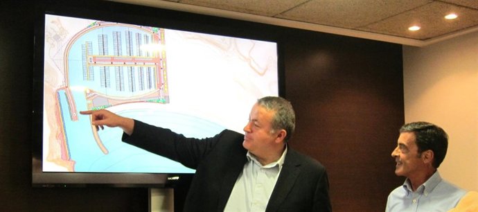 Bernabé presenta el futuro Puerto Deportivo y Pesquero de la Bahía de Portmán