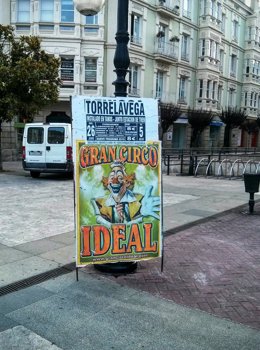 Cartel del circo Ideal