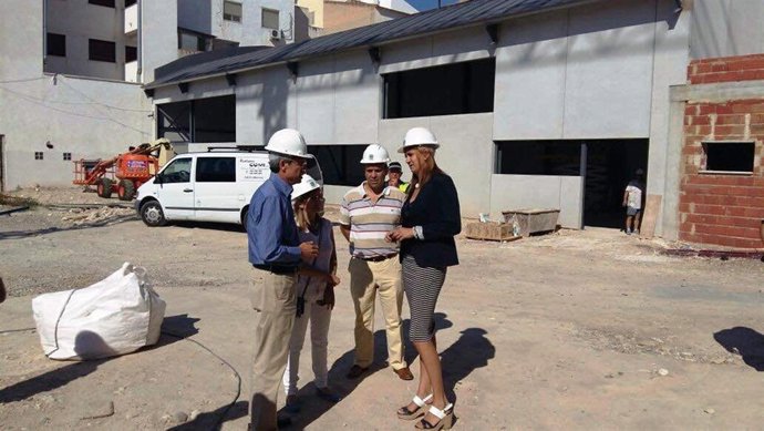 Visita a las obras del Colegio de Educación Infantil y Primaria Miguel Medina