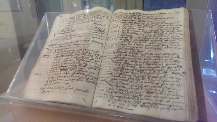 Documento de 1556 en el Archivo Municipal de Málaga