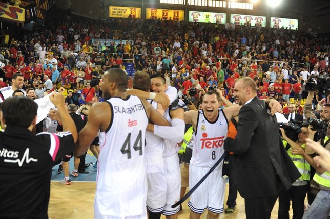 El Real Madrid, campeón de Liga ACB