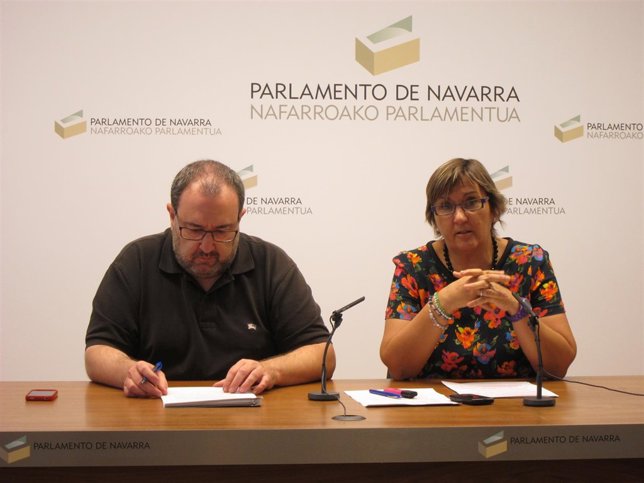 José Miguel Nuin y Marisa de Simón.