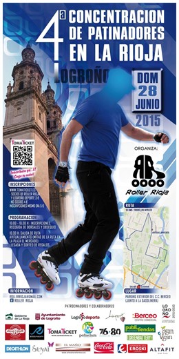 Cartel Roller Rioja