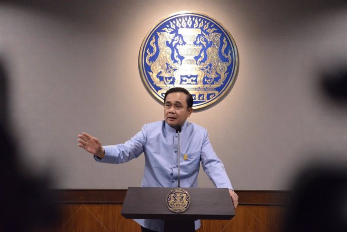 El jefe de la junta militar que gobierna Tailandia                   