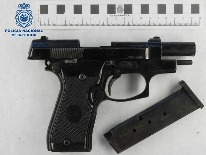 Pistola de aire comprimido